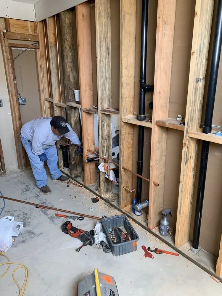 Commercial rough-in plumbing for Commercial Plumbing in West Falls Church